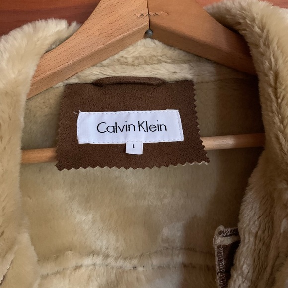 Men's Calvin Klein suede jacket - Picture 2 of 6